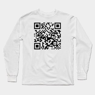 Trump Ymca Troll Dance QR Long Sleeve T-Shirt